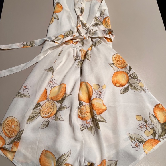 For Love & Lemons Lemonade Romper Size: S - Picture 7 of 9